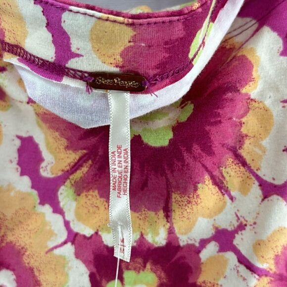 Free People Give Me More Crop Top- Pop Combo- Size M- NWT - Picture 6 of 8